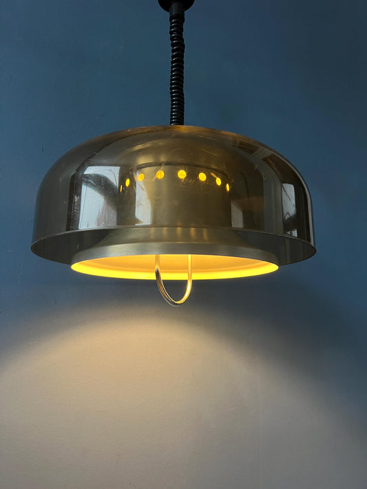Vintage Mid Century Herda Space Age Pendant Lamp