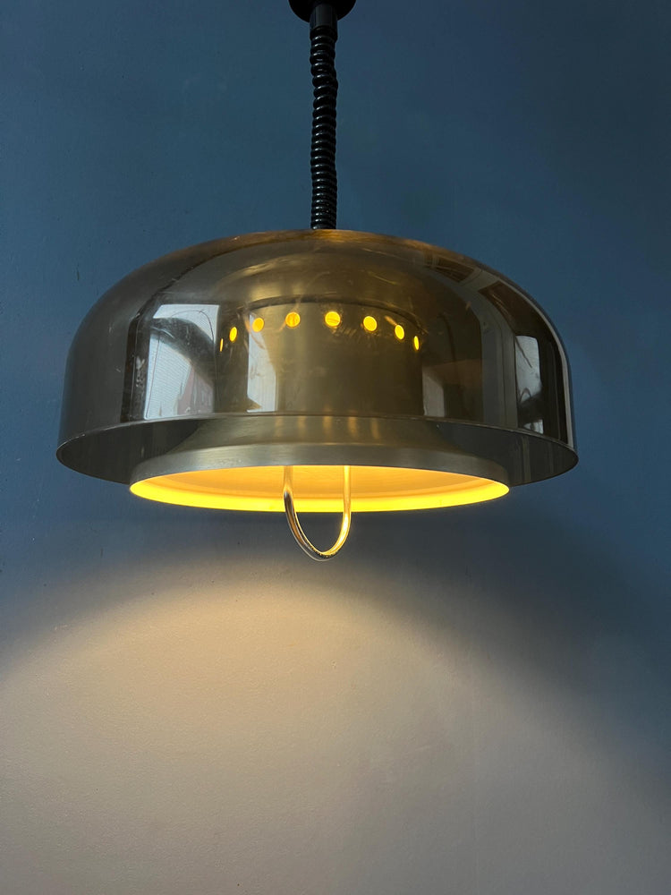 Vintage Mid Century Herda Space Age Pendant Lamp