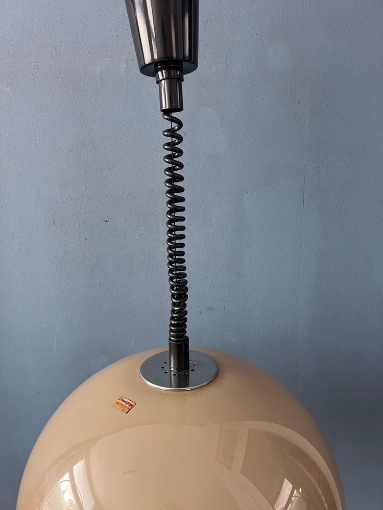 Vintage Dijkstra Space Age Mushroom Pendant Lamp, Mid Century Modern Ceiling Light