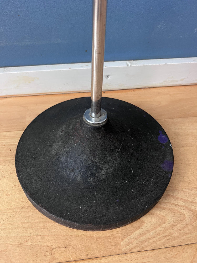 Mid Century Orange Eyeball Floor Lamp