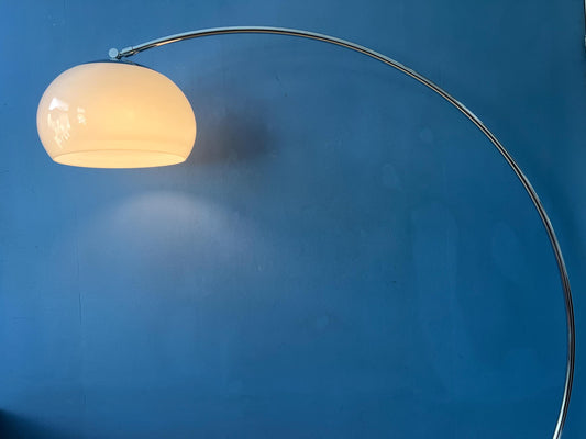 Mid Century Goffredo Reggiani Space Age Arc Floor Lamp