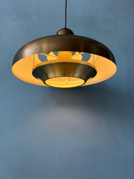 Mid Century Copper Dijkstra UFO Pendant Light