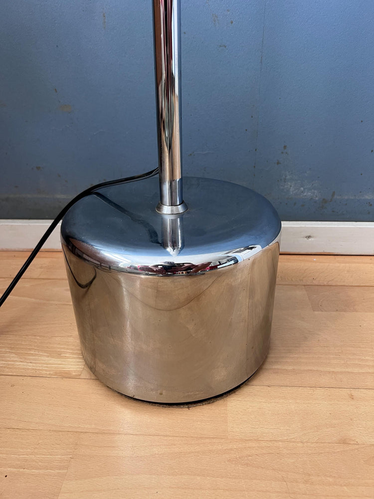 Vintage GEPO Chrome Space Age Arc Floor Lamp with Adjustable Eyeball Shade