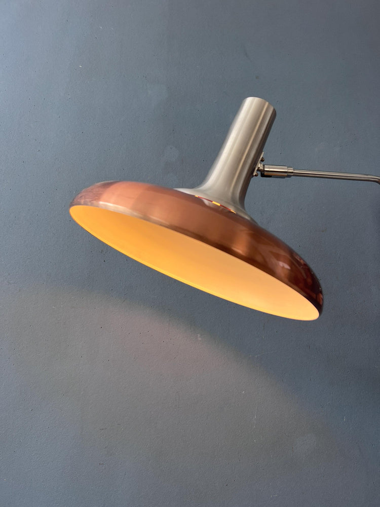 Vintage Lakro Swing Arm Space Age Wall Lamp