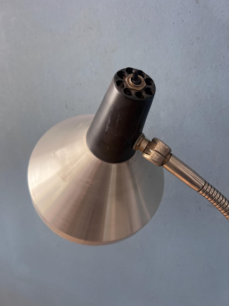 Vintage Black Metal Anvia Floor Lamp