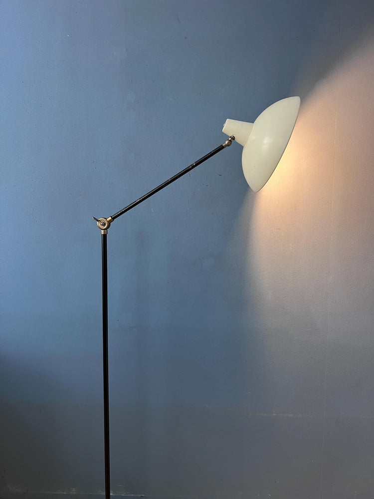 White Vintage Anvia Floor Lamp by J.J.M. Hoogervorst