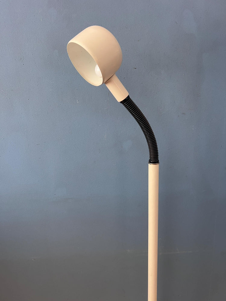 Mid Century Space age Gooseneck Cobra Floor Lamp