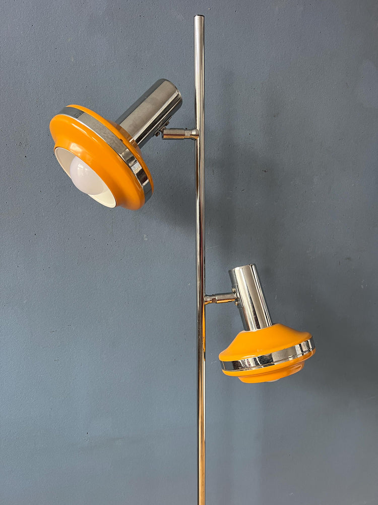 Mid Century Space Age Hustadt Leuchten Floor Lamp