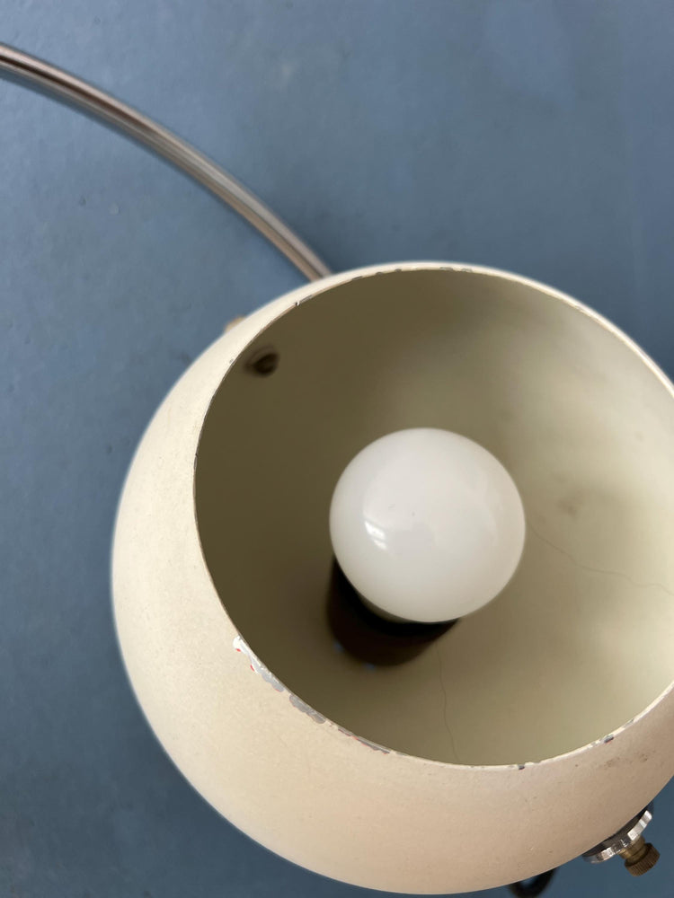 Vintage Anvia Double Arc Eyeball Wall Lamp