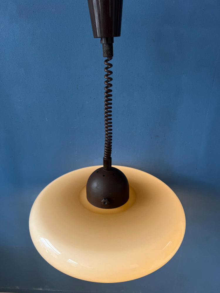 Herda Space Age Plexiglass UFO Pendant Lamp