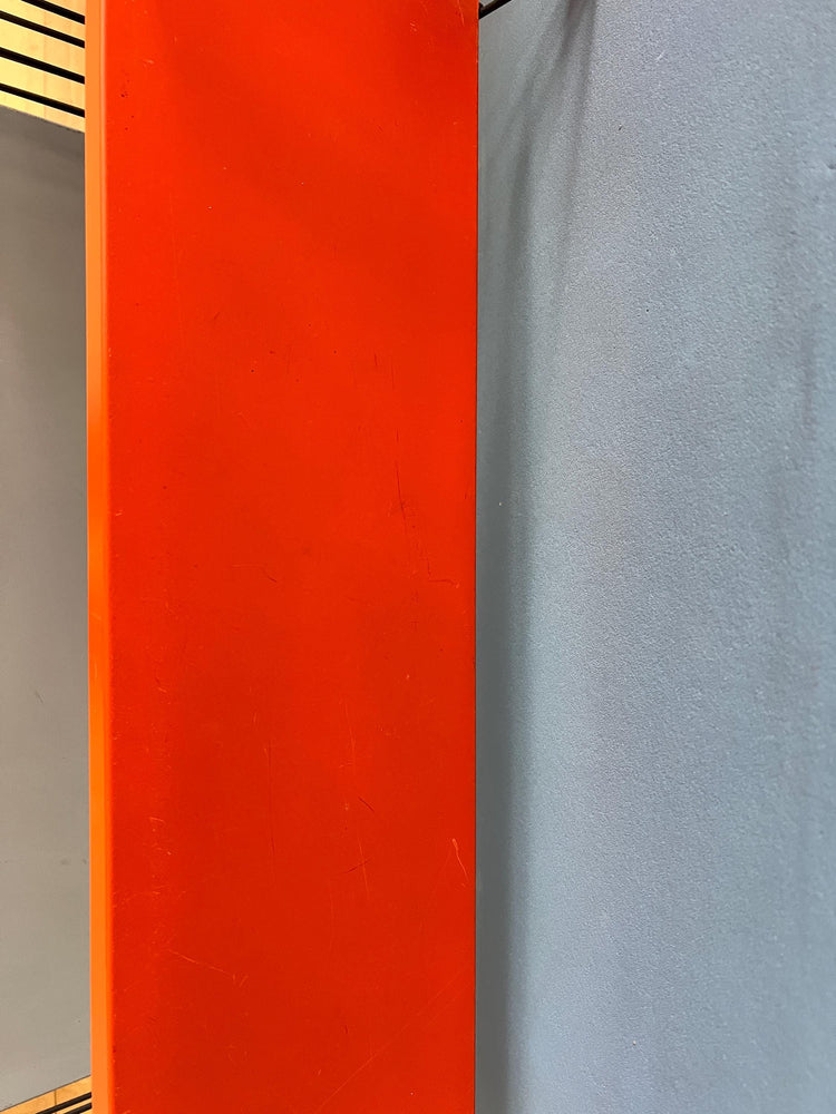 Orange, Red and Gray Tomado Vintage Modular Wall System - Shelves - Unit