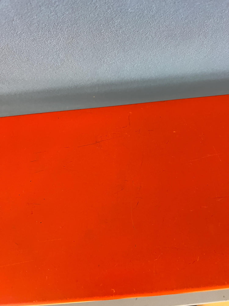 Orange, Red and Gray Tomado Vintage Modular Wall System - Shelves - Unit