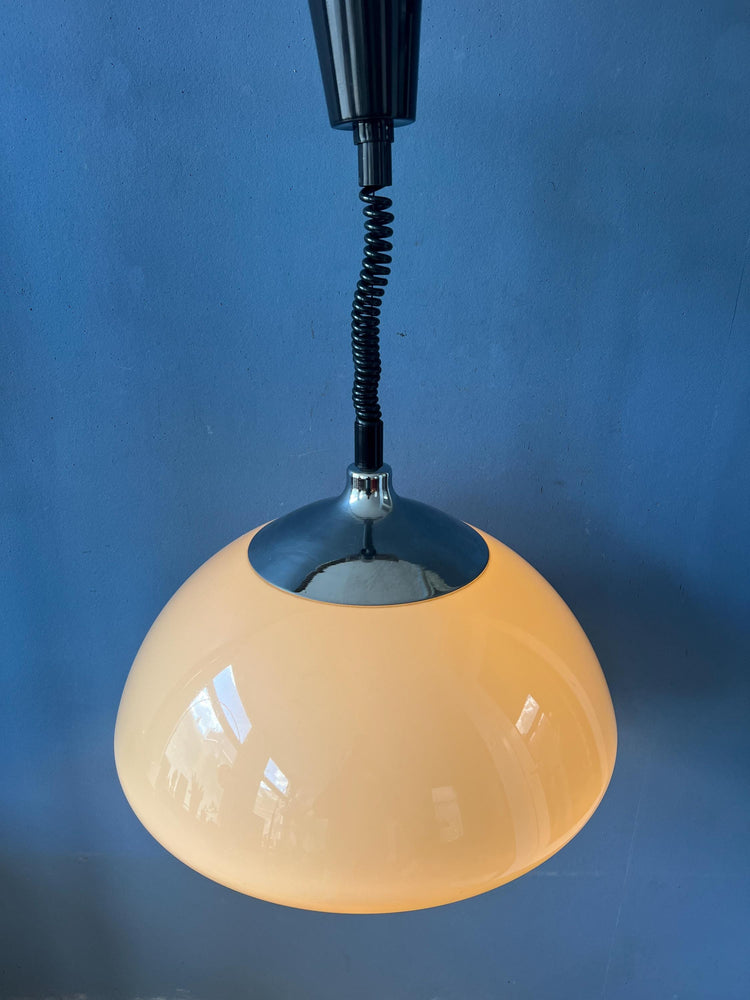 Vintage Space Age Dijkstra Mushroom Pendant Lamp