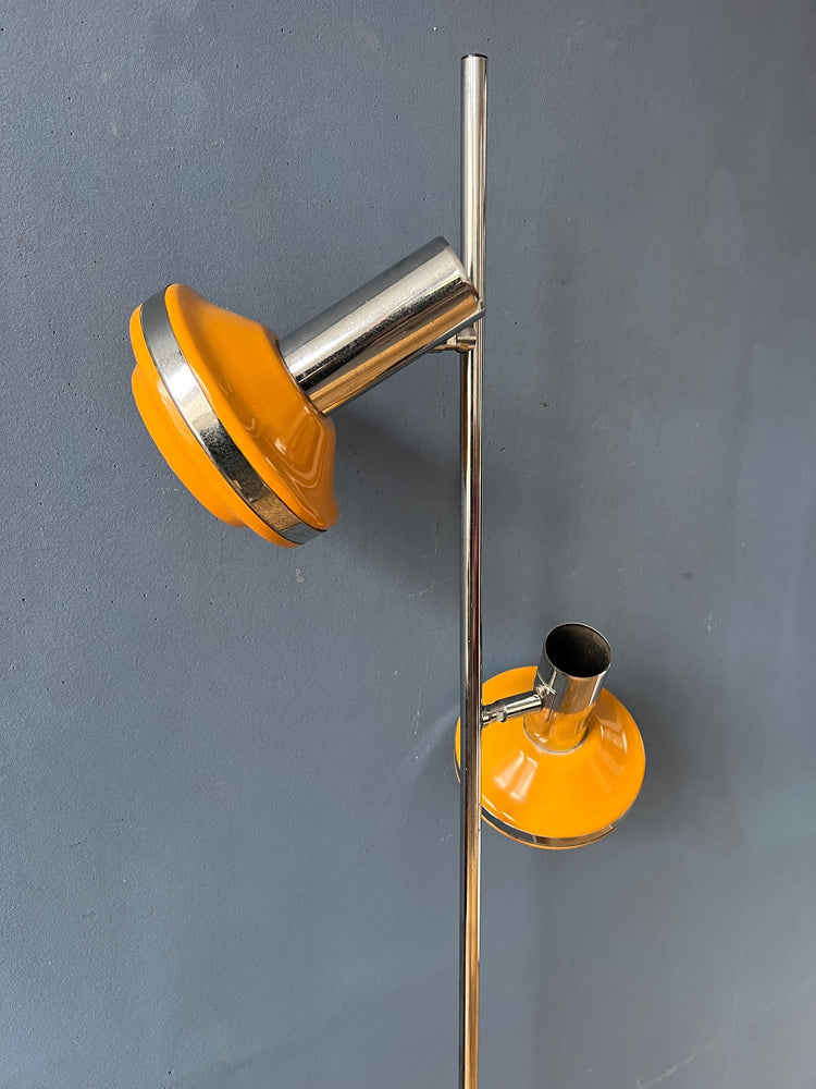 Mid Century Space Age Hustadt Leuchten Floor Lamp