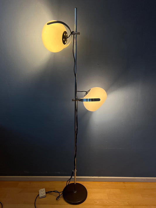 White Vintage Dijkstra Mushroom Floor Lamp