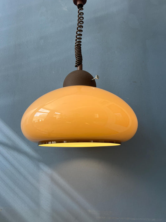 Dijkstra Acrylic Glass Space Age Mushroom Pendant Lamp