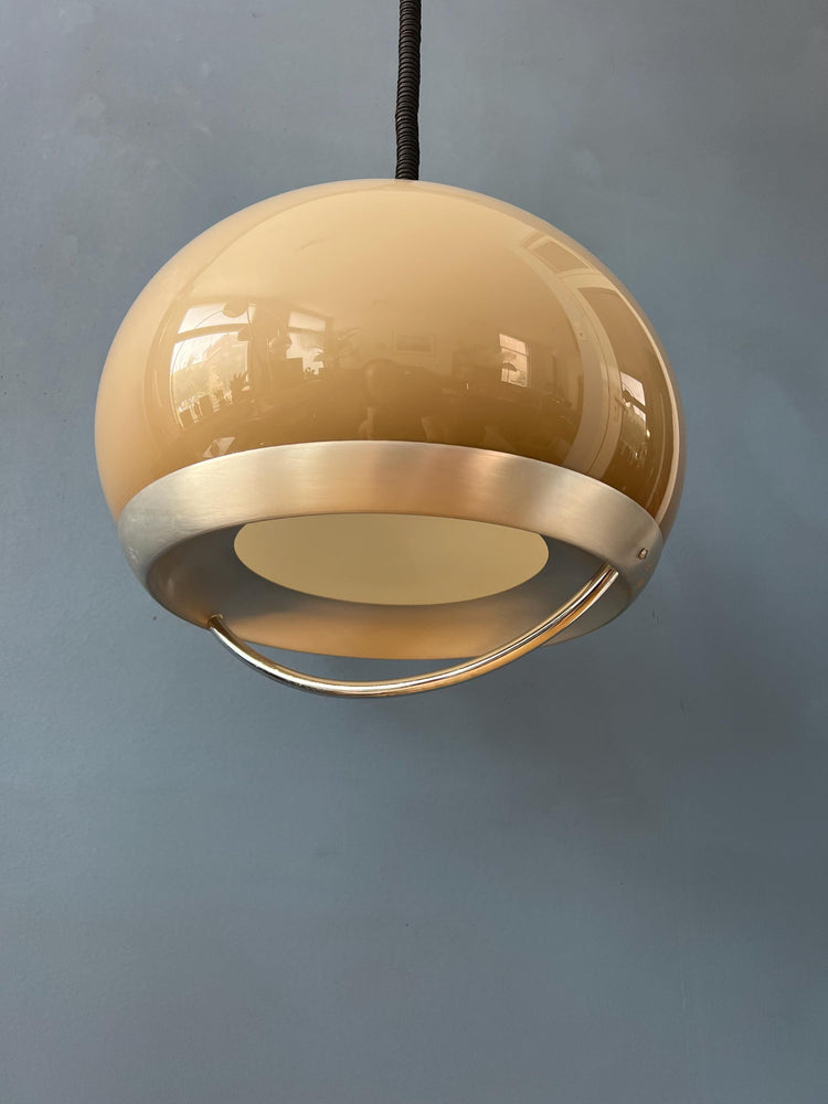 Vintage Dijkstra Space Age Mushroom Pendant Lamp Guzzini Style