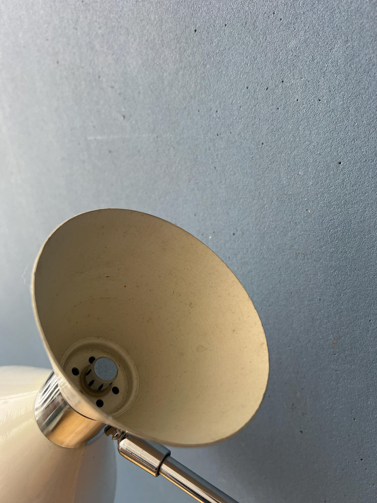 Beige Herda Diabolo Mid Century Swing Arm Wall Lamp