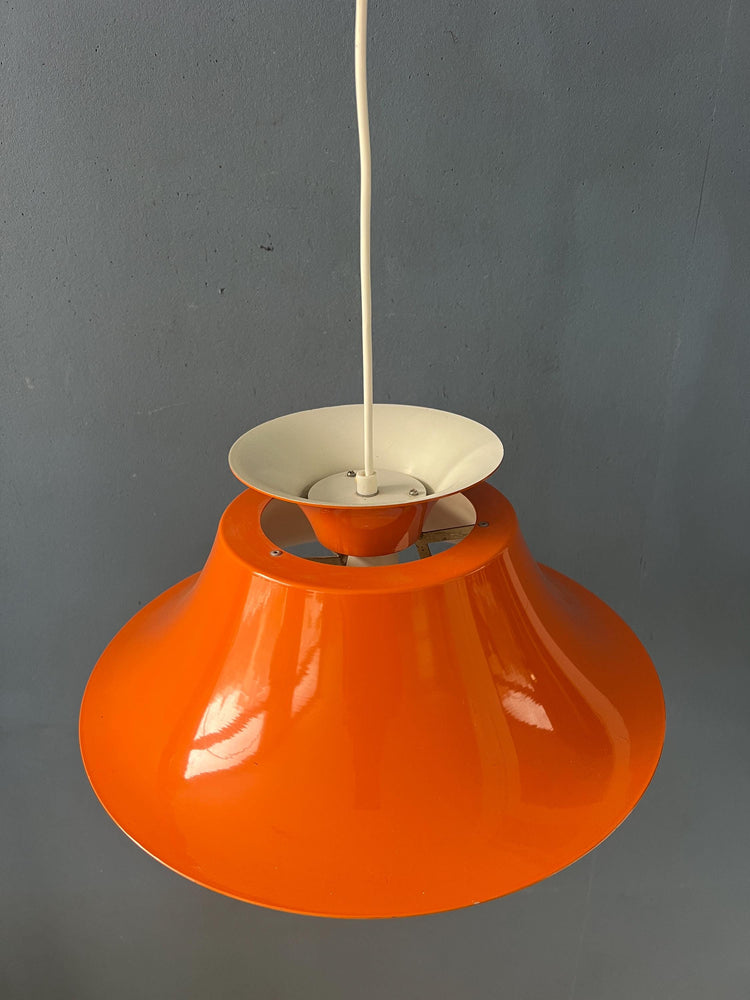 Vintage Orange / Red Scandinavian Pendant Lamp