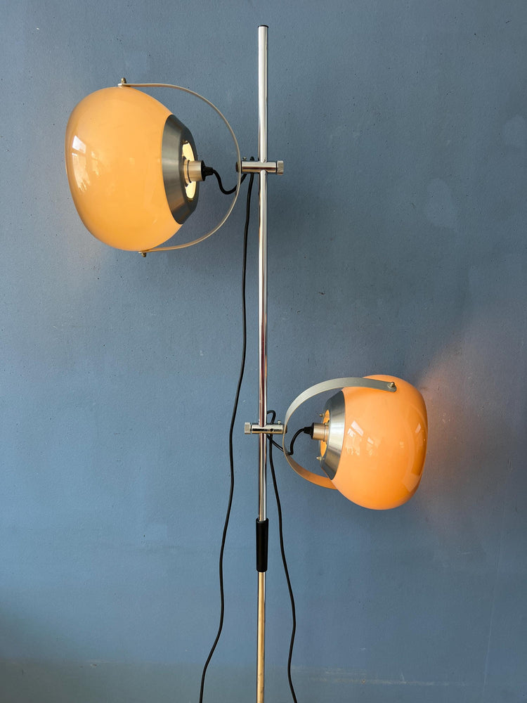 Vintage Mid Century Hala Space Age Mushroom Floor Lamp
