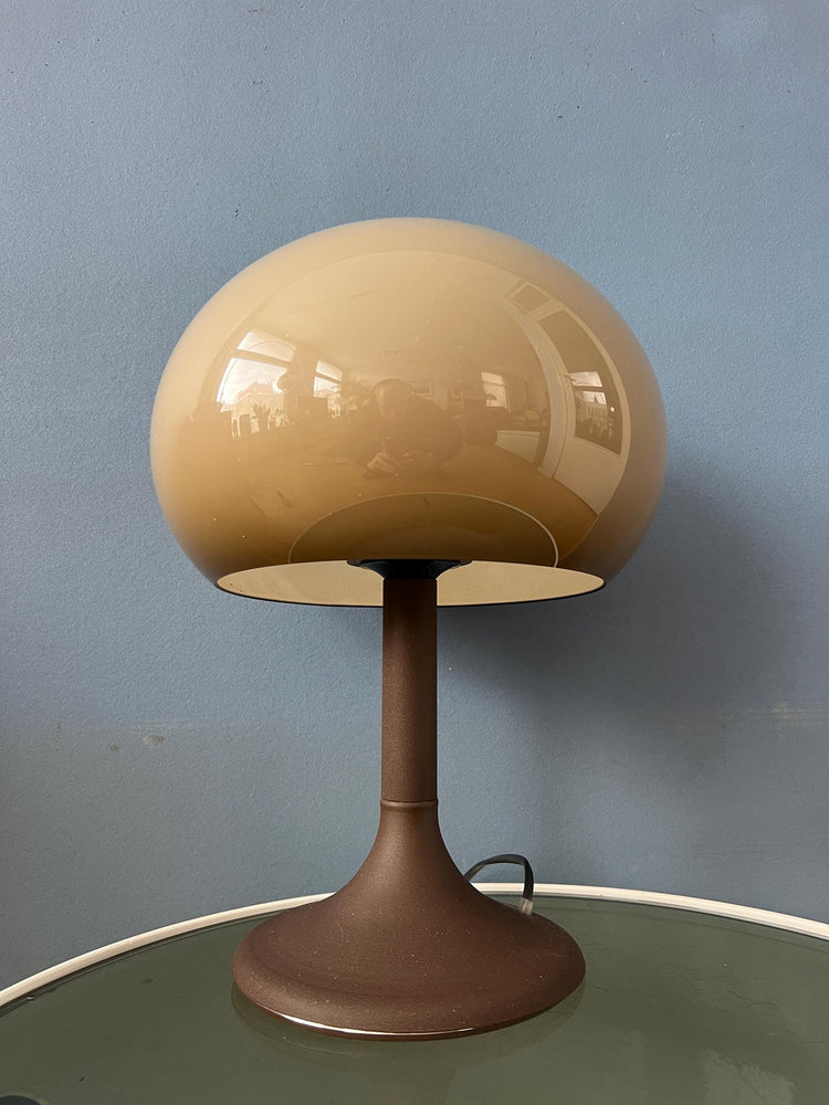 Vintage Mid Century Herda Space Age Mushroom Table Lamp