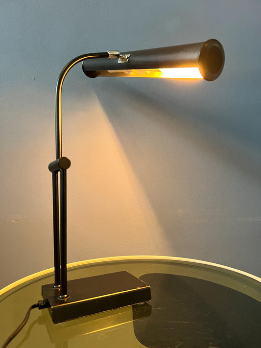 Vintage Black Piano Style Desk Lamp