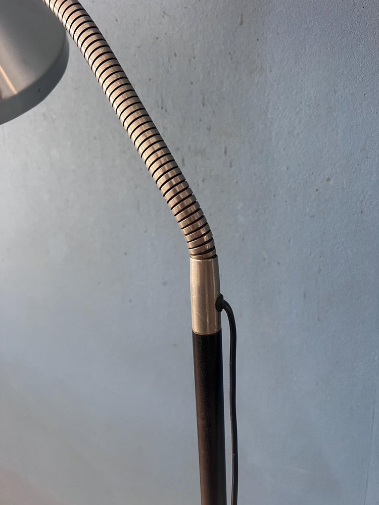 Vintage Black Metal Anvia Floor Lamp