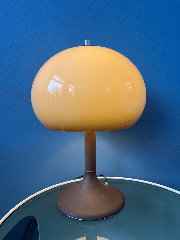 Vintage Mid Century Herda Space Age Mushroom Table Lamp