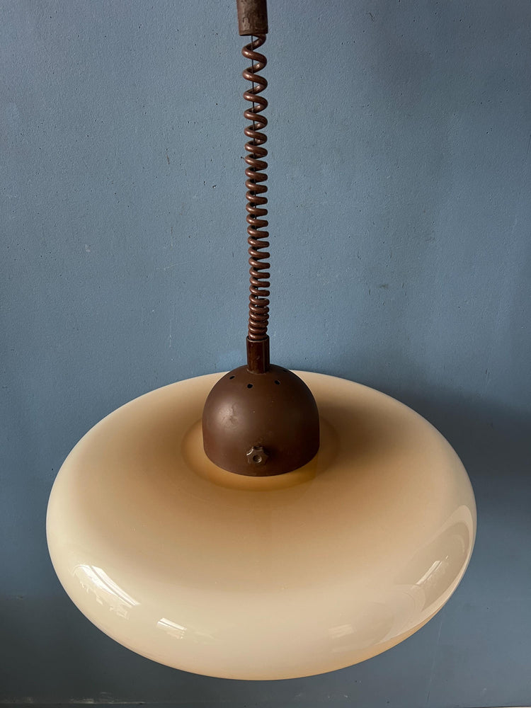 Herda Space Age Plexiglass UFO Pendant Lamp