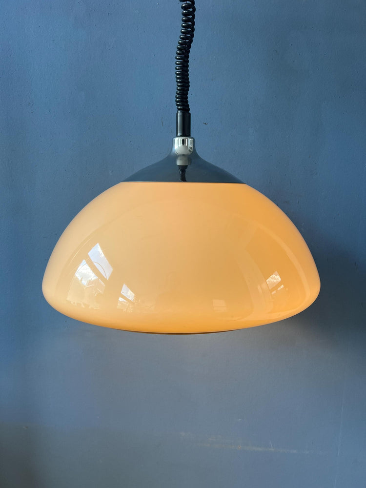 Vintage Space Age Dijkstra Mushroom Pendant Lamp