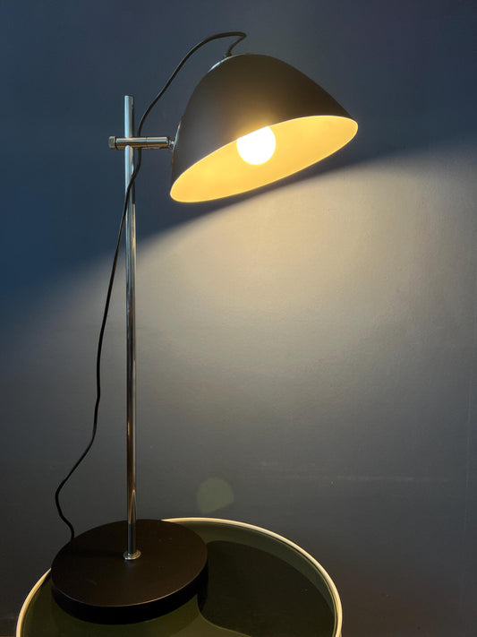 Black Mid Century Dijkstra Flexible Desk Lamp