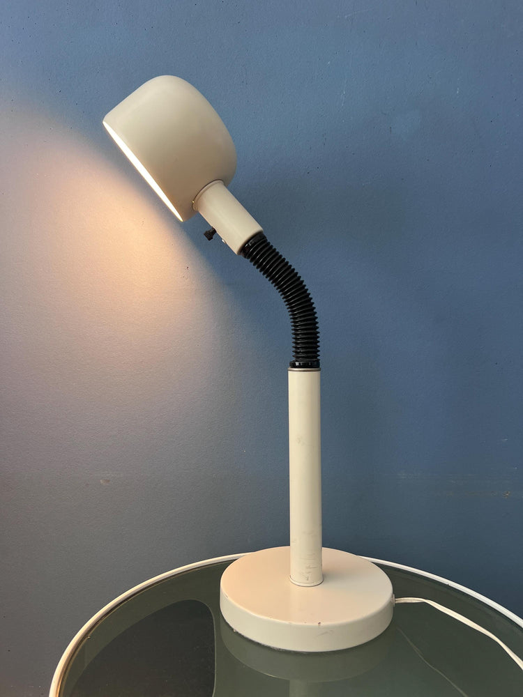 Cobra Table Lamp - Gooseneck Desk Light - Mid Century Lighting