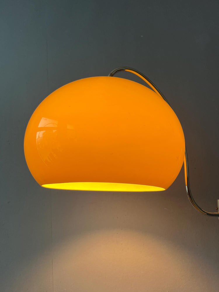 Dijkstra Mid Century Mushroom Arc Wall Lamp