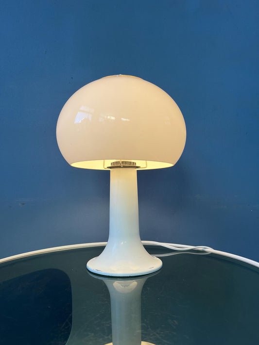 Mid Century Herda Space Age Mushroom Table Lamp