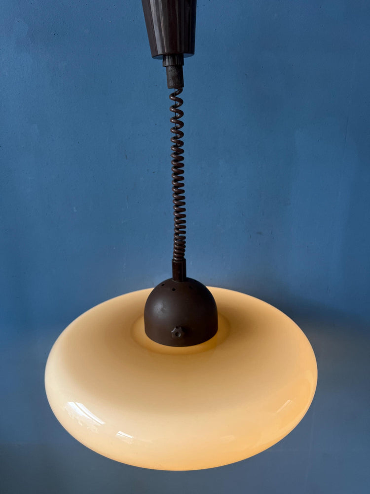 Herda Space Age Plexiglass UFO Pendant Lamp
