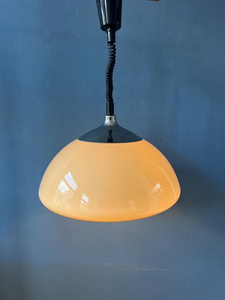 Vintage Space Age Dijkstra Mushroom Pendant Lamp
