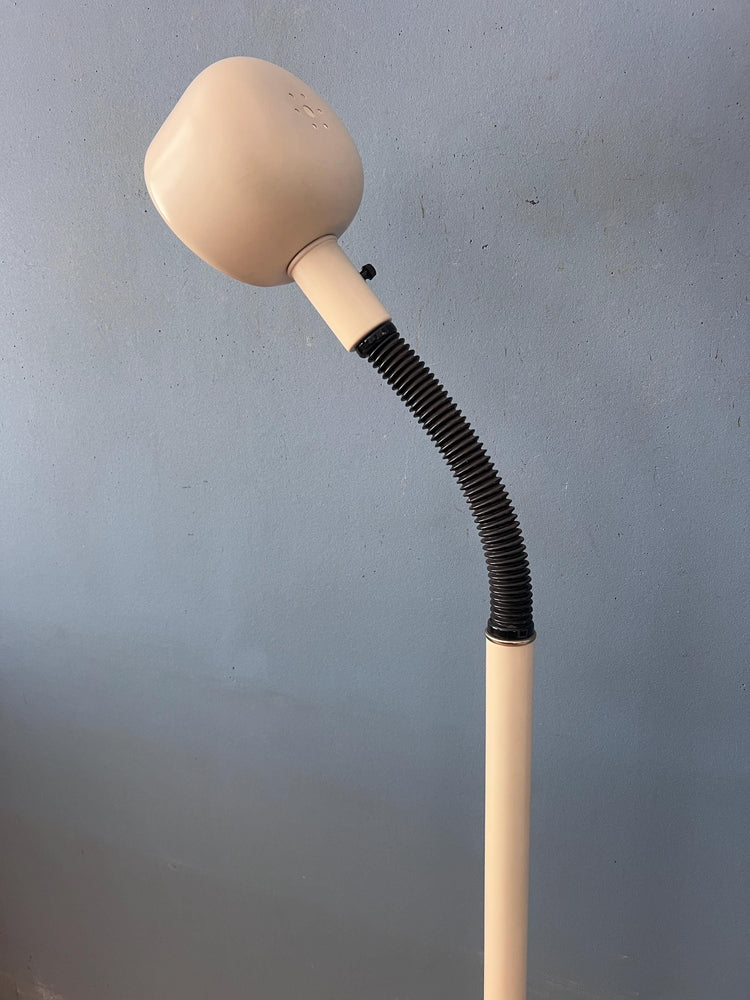 Mid Century Space age Gooseneck Cobra Floor Lamp