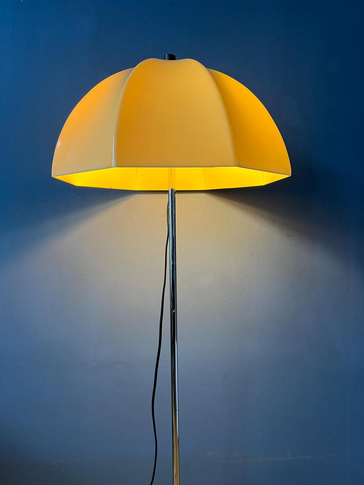 Vintage Space Age Flower Floor Lamp