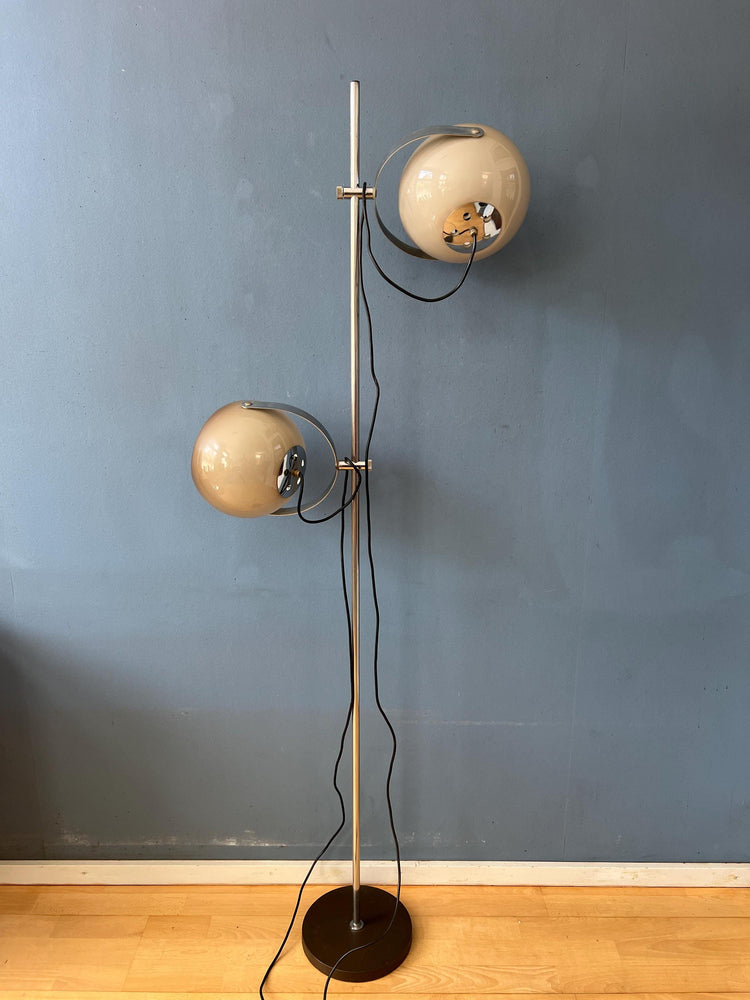 Vintage Mid Century Dijkstra Space Age Mushroom Floor Lamp