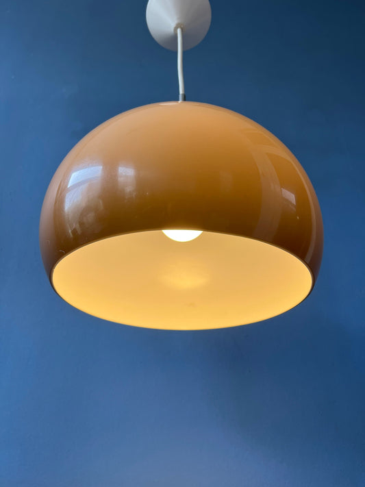 Mid Century Space Age Mushroom Pendant Lamp by Dijkstra