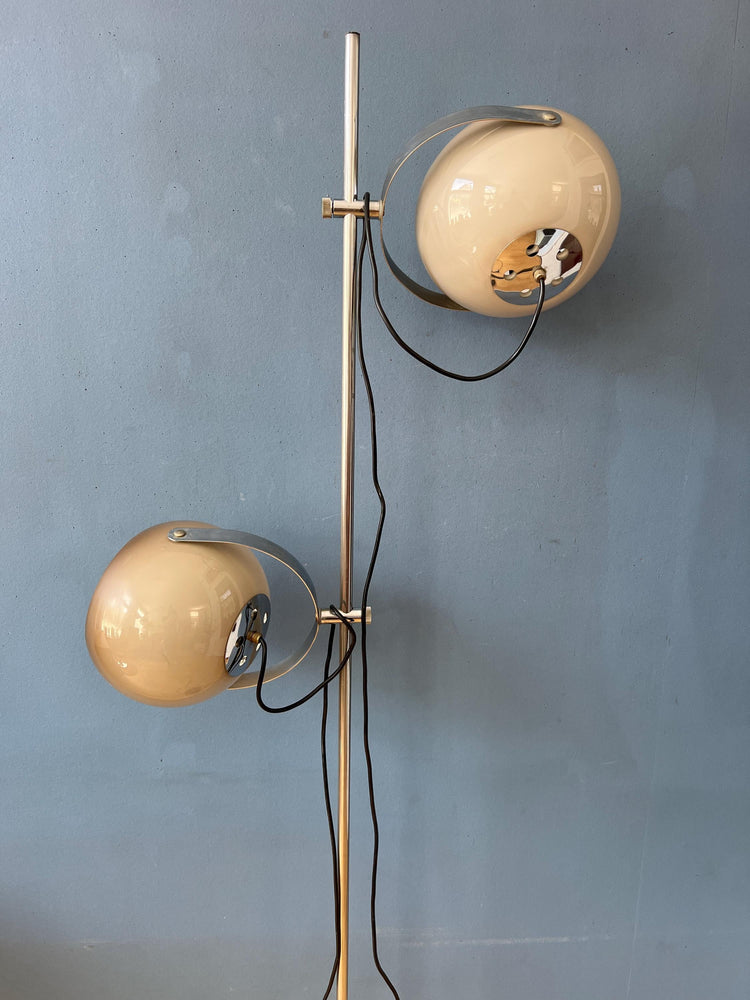 Vintage Mid Century Dijkstra Space Age Mushroom Floor Lamp