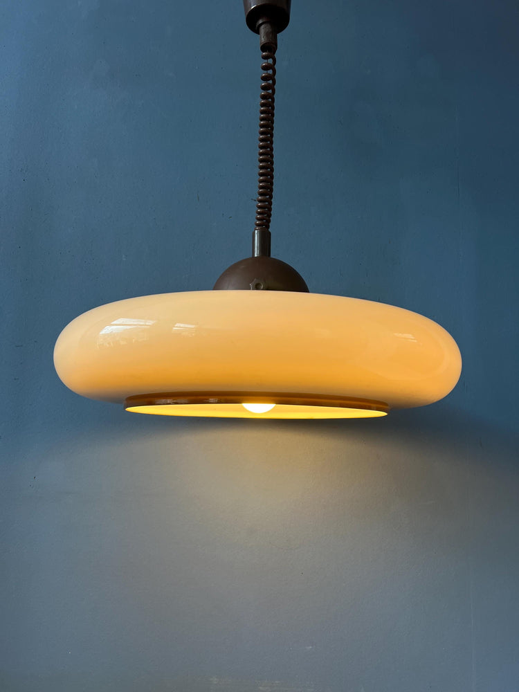 Herda Space Age Plexiglass UFO Pendant Lamp