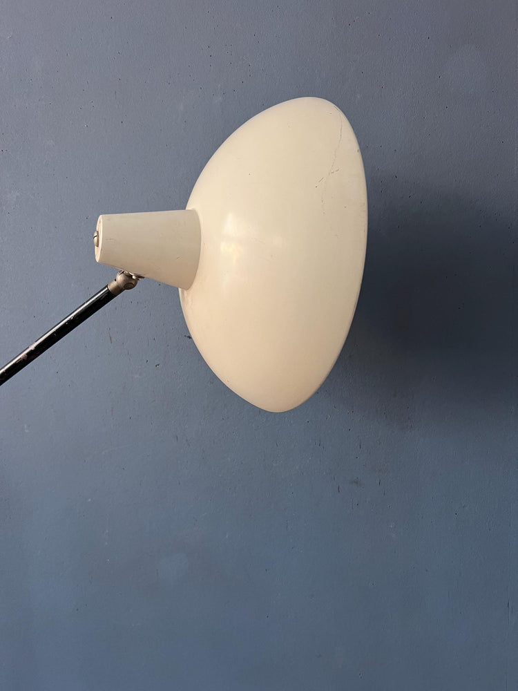 White Vintage Anvia Floor Lamp by J.J.M. Hoogervorst