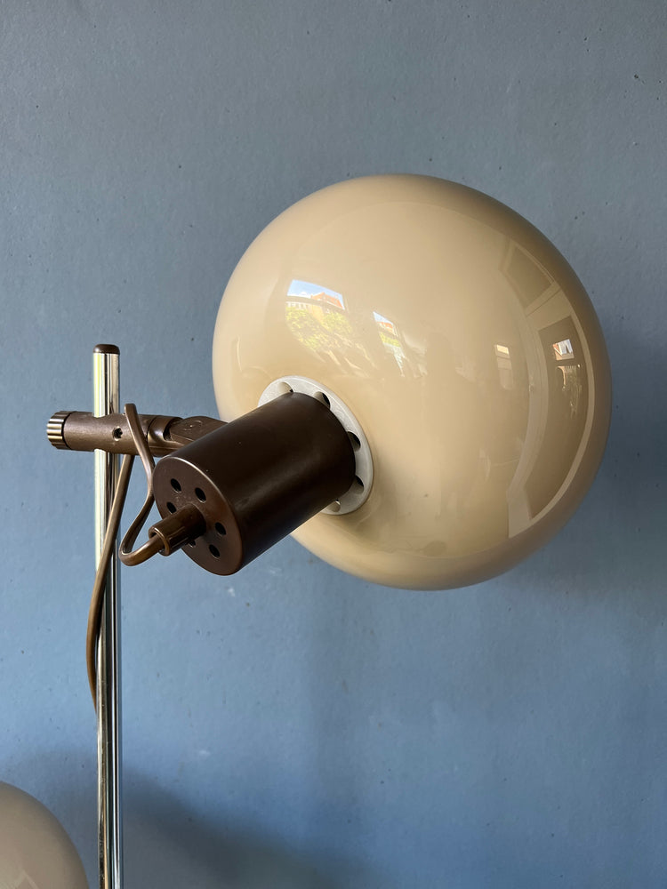 Vintage Mushroom Space Age Floor Lamp by Herda