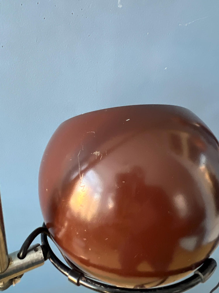 Vintage Herda Eyeball Wall Lamp - Space Age 70s Arc Light Fixture