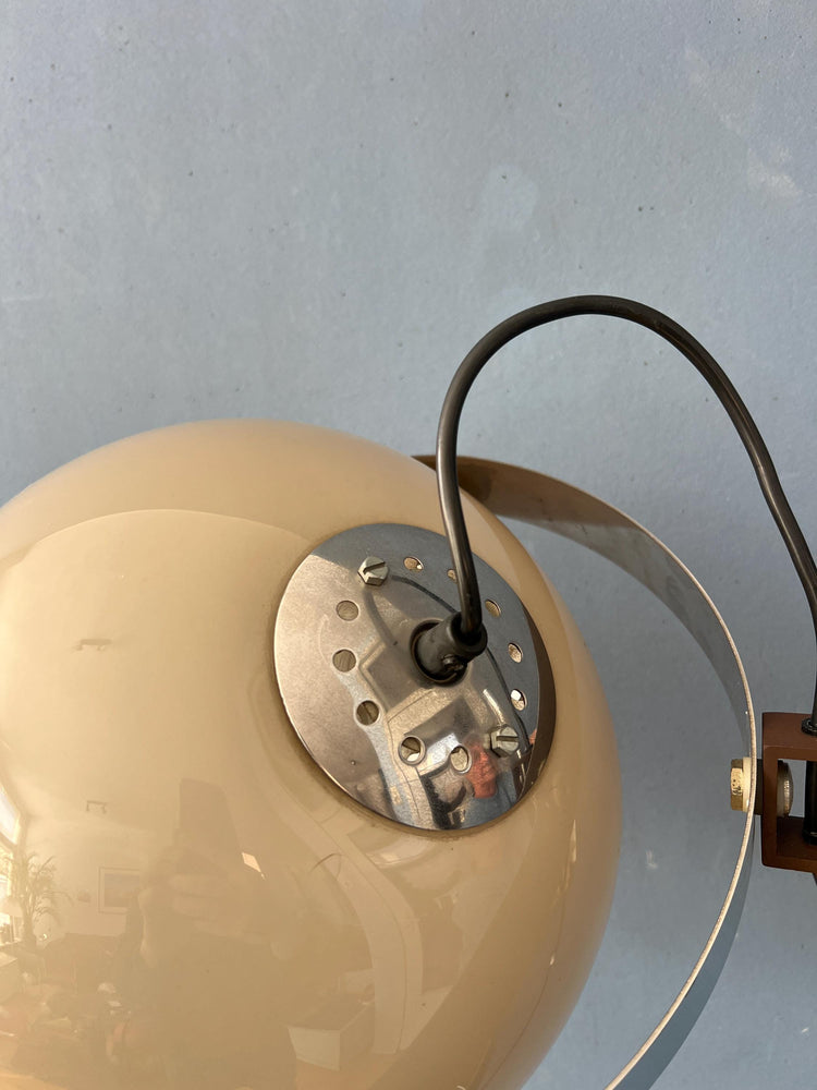 Swing Arm Dijkstra Space Age Mushroom Wall Lamp