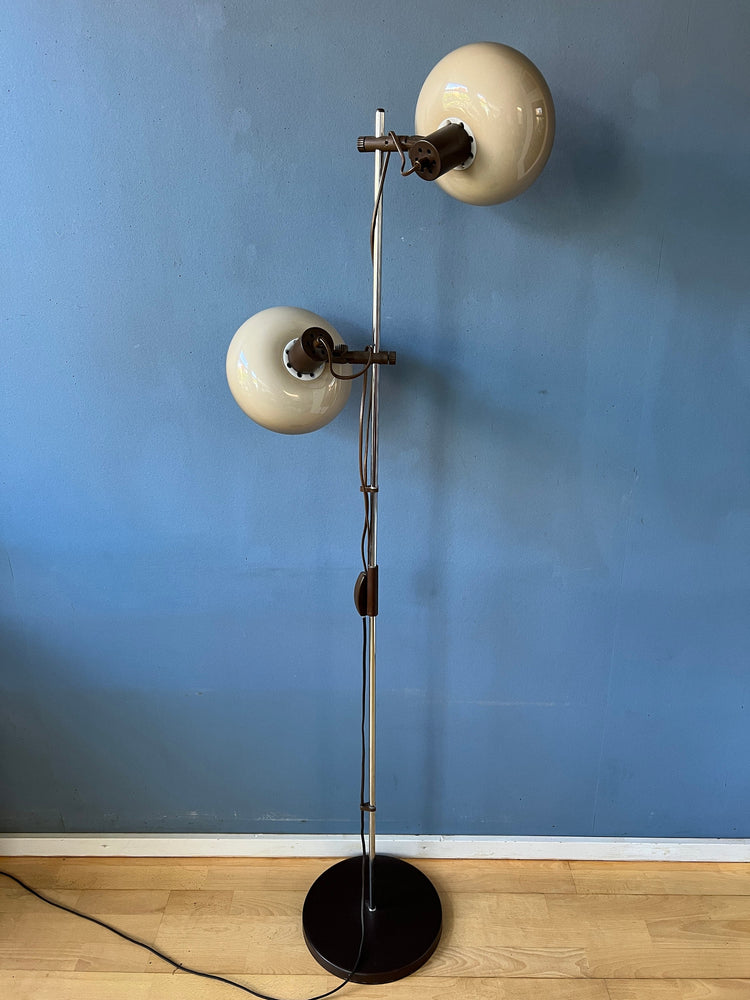 Vintage Mushroom Space Age Floor Lamp by Herda