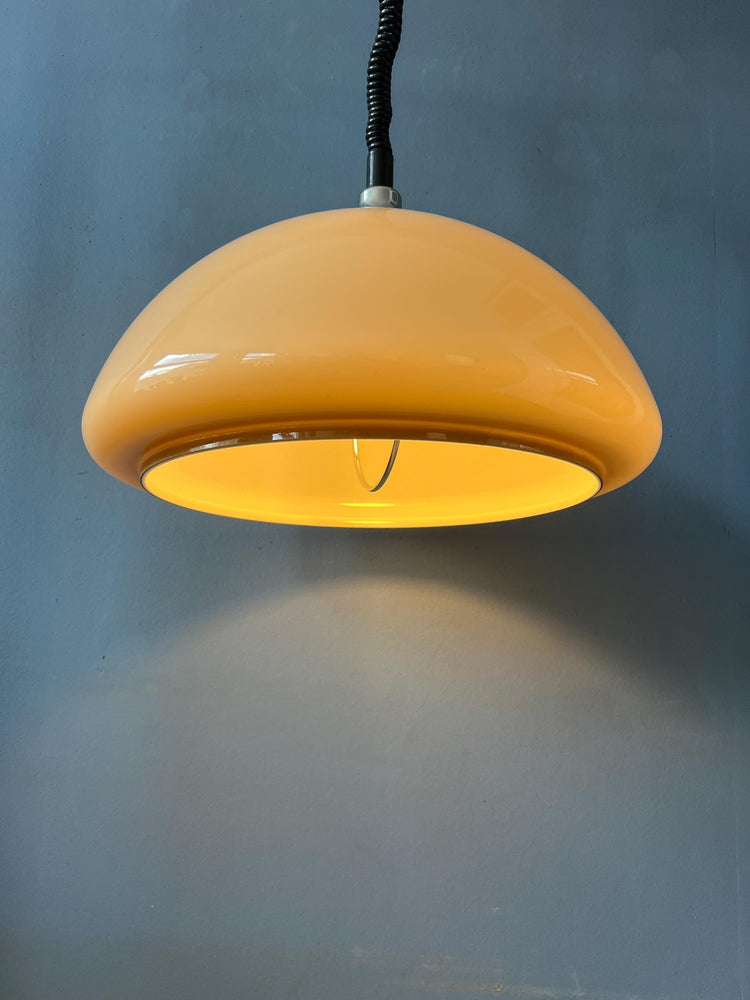 Vintage Space Age Dijkstra Mushroom Pendant Lamp
