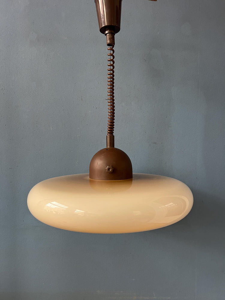 Herda Space Age Plexiglass UFO Pendant Lamp