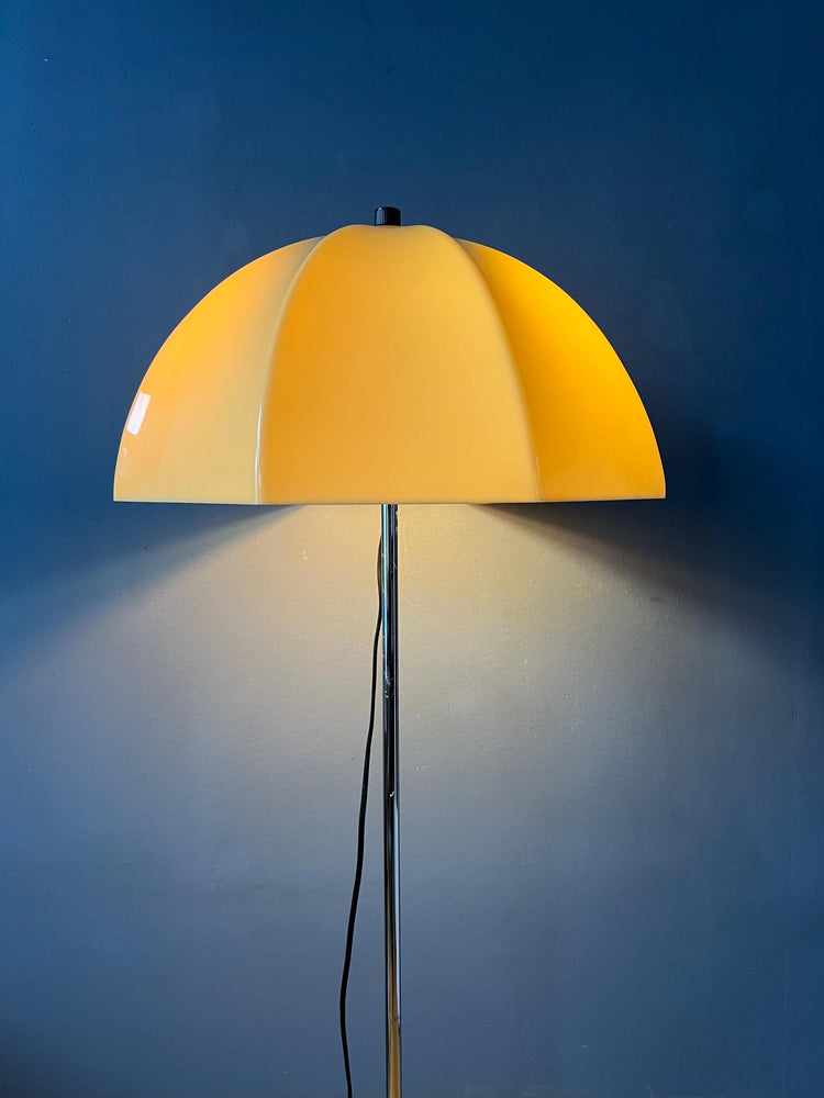 Vintage Space Age Flower Floor Lamp